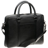 Herring Kimpton Laptop Bag in black grain