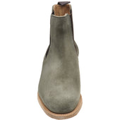 Herring Kirkby mens Chelsea boots in green suede