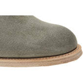 Herring Kirkby mens Chelsea boots in green suede