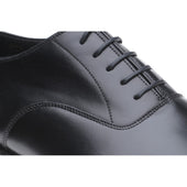 Herring Knightsbridge R mens rubber-soled Oxfords in black calf