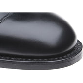 Herring Knightsbridge R mens rubber-soled Oxfords in black calf