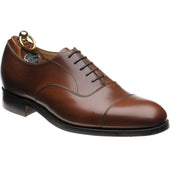 Herring Knightsbridge R mens rubber-soled Oxfords in mahogany calf