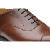 Herring Knightsbridge R mens rubber-soled Oxfords in mahogany calf