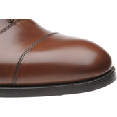 Herring Knightsbridge R mens rubber-soled Oxfords in mahogany calf