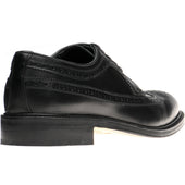 Herring Lancaster mens brogues in black calf