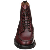 Herring Lawrence II mens rubber-soled boots in burgundy cutter