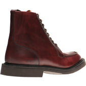 Herring Lawrence II mens rubber-soled boots in burgundy cutter