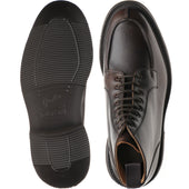 Herring Lawrence II mens rubber-soled boots in dark brown cutter