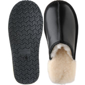 Herring Logan rubber-soled slippers in black