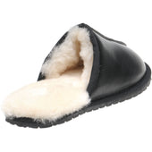 Herring Logan rubber-soled slippers in black