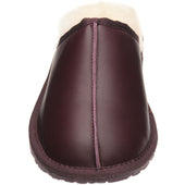 Herring Logan rubber-soled slippers in burgundy