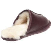 Herring Logan rubber-soled slippers in burgundy