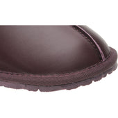 Herring Logan rubber-soled slippers in burgundy