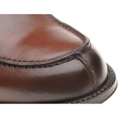 Herring Lombardo mens hybrid-soled loafers in brown calf