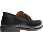 Herring Maestro mens loafers in black calf