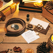 Herring Make Your Own Belt Kit in cocoa calf