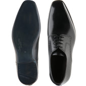 Herring Malborough mens Derby shoes in black calf