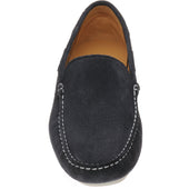 Herring Maranello II mens rubber-soled driving moccasins in navy suede