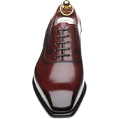 Herring Markham mens Oxfords in burgundy calf