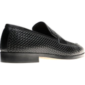 Herring Marmi mens loafers in black calf