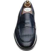 Herring Marmi mens loafers in navy calf