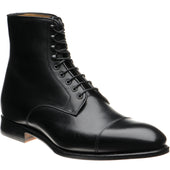 Herring Mawdsley mens boots in black calf
