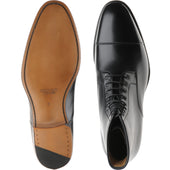 Herring Mawdsley mens boots in black calf