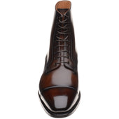 Herring Mawdsley mens boots in brown calf