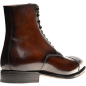 Herring Mawdsley mens boots in brown calf