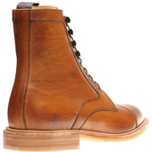 Herring Melksham mens rubber-soled boots in cedar grain