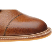 Herring Melksham mens rubber-soled boots in cedar grain