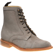 Herring Melksham mens rubber-soled boots in taupe suede