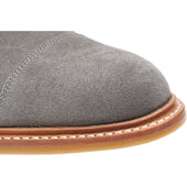 Herring Melksham mens rubber-soled boots in taupe suede