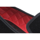 Herring Monarch mens house shoes in black velvet