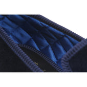 Herring Monarch mens house shoes in navy velvet