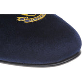 Herring Monarch mens house shoes in navy velvet