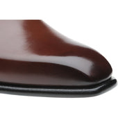 Herring Monkwell mens monk shoes in dark brown calf