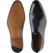 Herring Mowbray mens Oxfords in navy calf