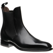 Herring Muswell mens Chelsea boots in black calf