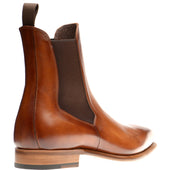 Herring Muswell mens Chelsea boots in tan calf