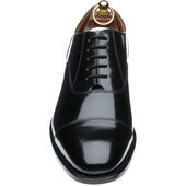 Herring Newcastle mens Oxfords in black polished