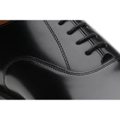 Herring Newcastle mens Oxfords in black polished