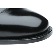 Herring Newcastle mens Oxfords in black polished