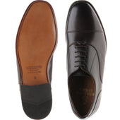 Herring Newcastle mens Oxfords in dark chocolate calf