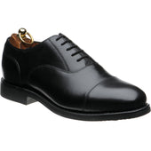 Herring Newcastle (Rubber) mens rubber-soled Oxfords in black calf