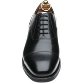 Herring Newcastle (Rubber) mens rubber-soled Oxfords in black calf