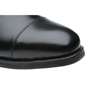 Herring Newcastle (Rubber) mens rubber-soled Oxfords in black calf