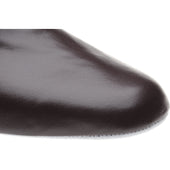 Herring Noble mens slippers in burgundy deerskin