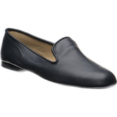 Herring Noble mens slippers in navy deerskin