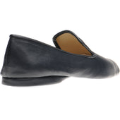 Herring Noble mens slippers in navy deerskin